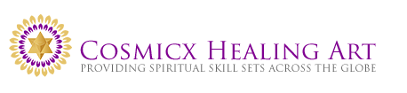 Cosmicx Healing Art Logo